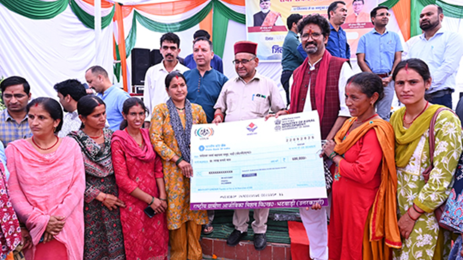 भटवाड़ी में सेवा संकल्प अभियान के तहत बहुउद्देशीय एवं स्वास्थ्य शिविर आयोजित