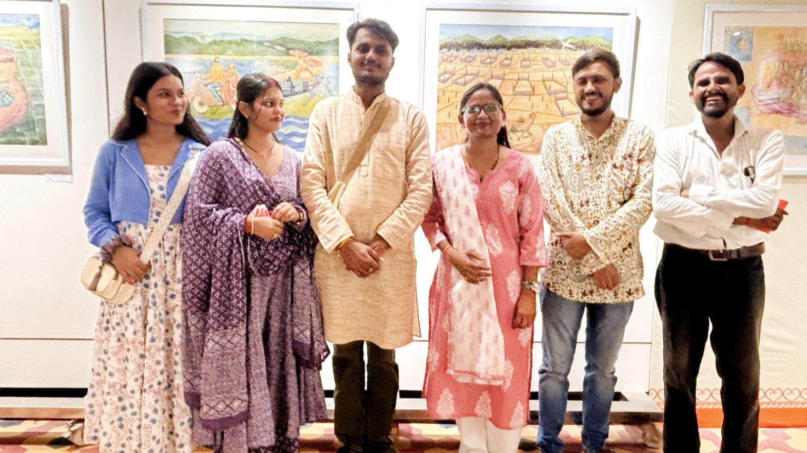 चंदन सिंह की माटी-संवेदना प्रदर्शनी 24 तक