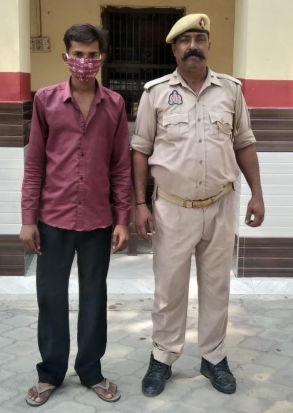 नाबालिग को बहला-फुसलाकर ले जाने और दुष्कर्म करने का आरोपी गिरफ्तार