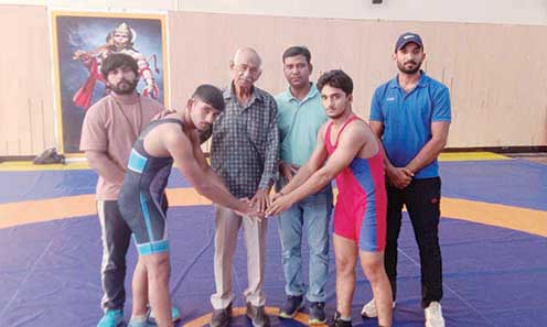 सहारनपुर मंडल की कुश्ती टीम का चयन