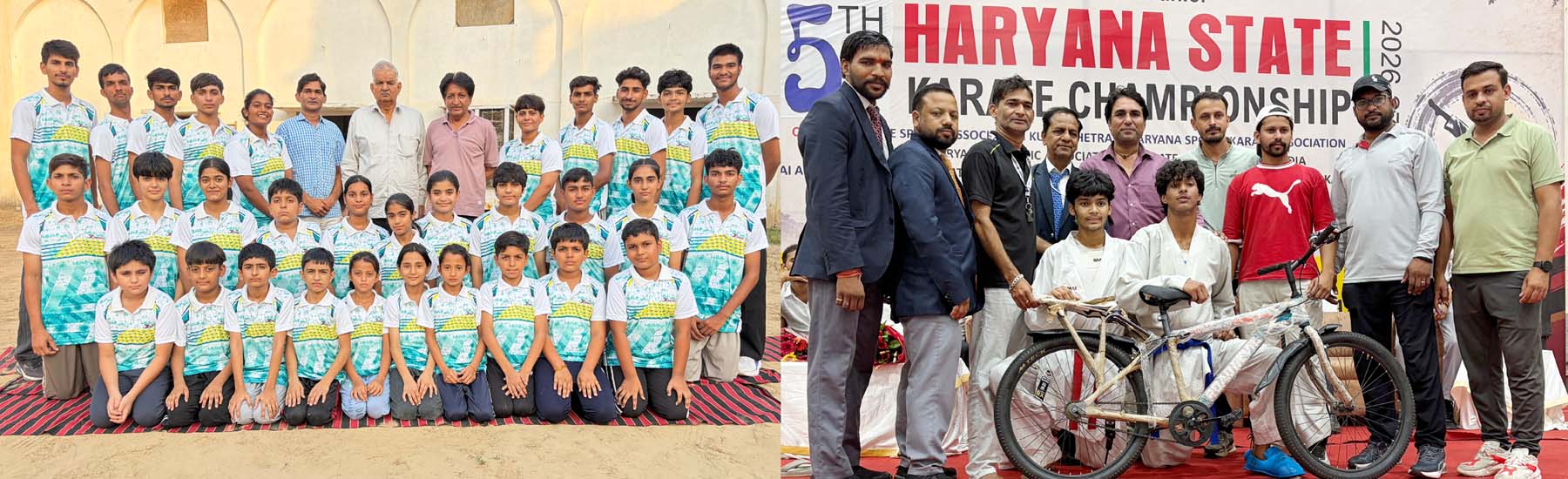 स्टेट कराटे चैंपियनशिप में भिवानी के खिलाडिय़ों का शानदार प्रदर्शन, 23 पदक जीते