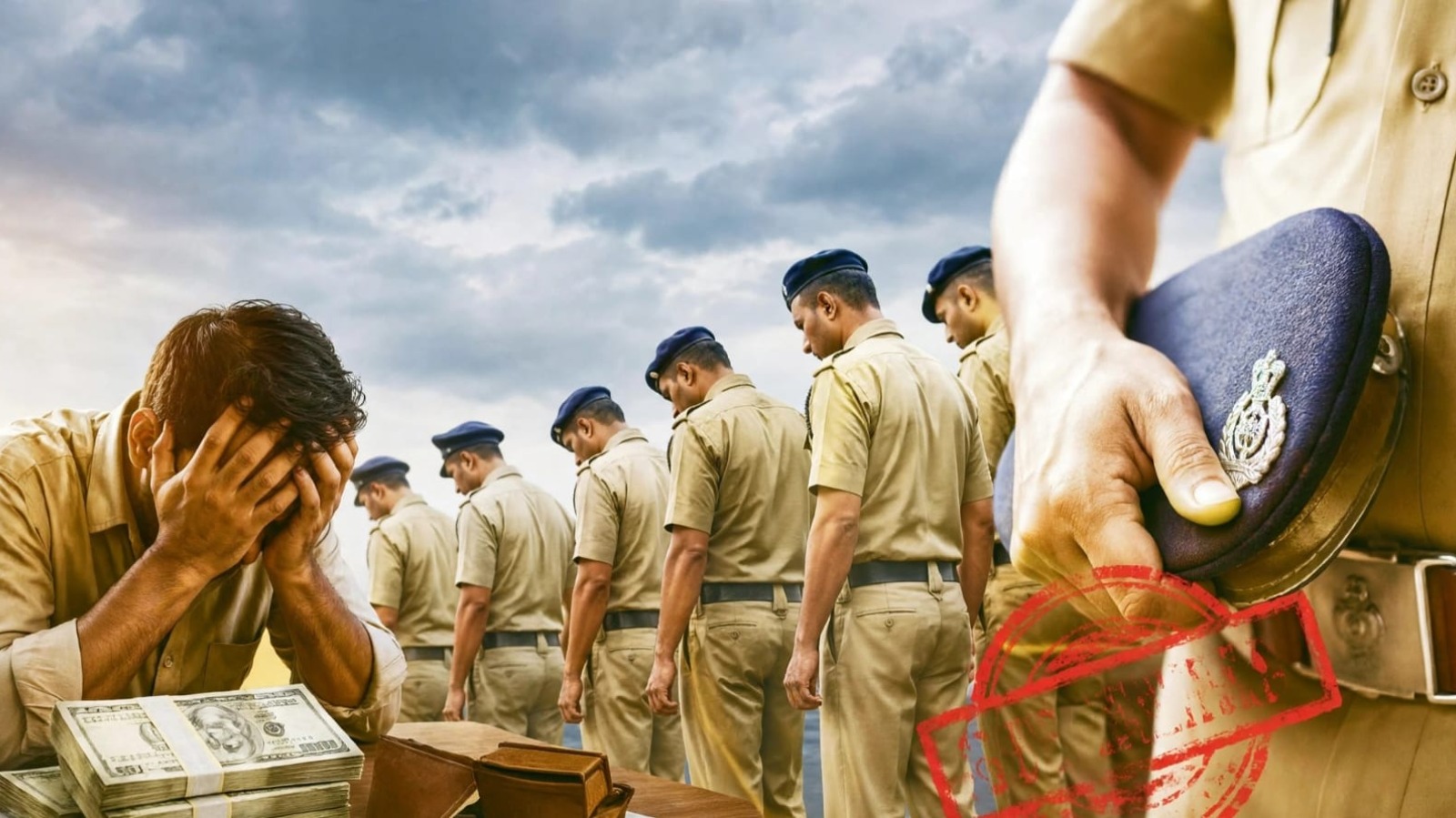 दोमुंहा सांप के नाम पर वसूली पड़ी भारी, मैगलगंज इंस्पेक्टर समेत 8 पुलिसकर्मियों पर गिरी गाज