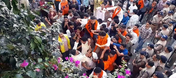 छात्रसंघ चुनाव सम्पन्न, भारतीय विद्यार्थी परिषद का कब्जा