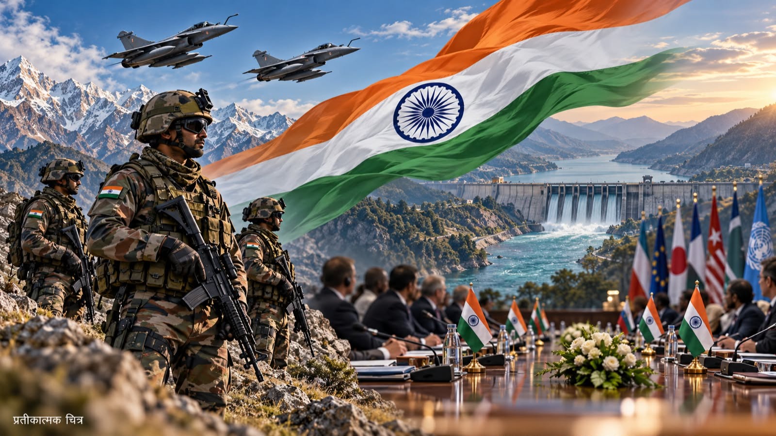 आतंकवाद के खिलाफ भारत का नया सुरक्षा मॉडल: सैन्य कार्रवाई से कूटनीतिक दबाव तक