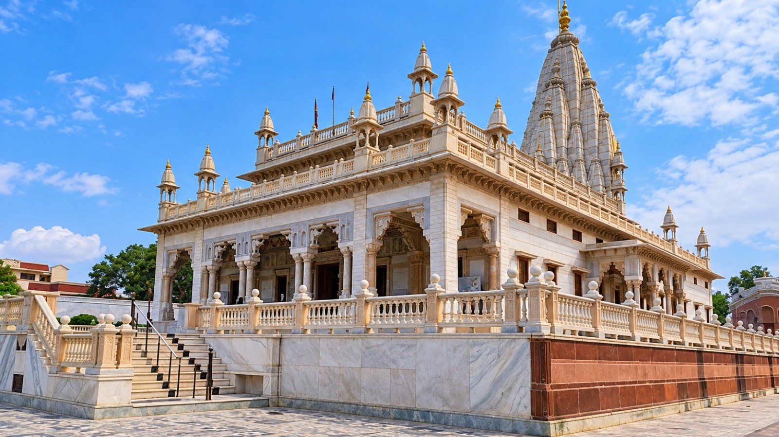 फिरोजाबाद स्थित छदामी लाल जैन मंदिर का 80 फीसदी काम पूरा