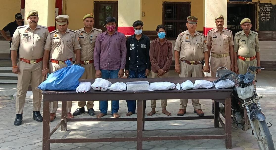 ट्यूबवेलों से केबिल चोरी करने वाले गिरोह का पर्दाफाश, दो शातिर चोरों सहित खरीद कबाड़ी गिरफ्तार