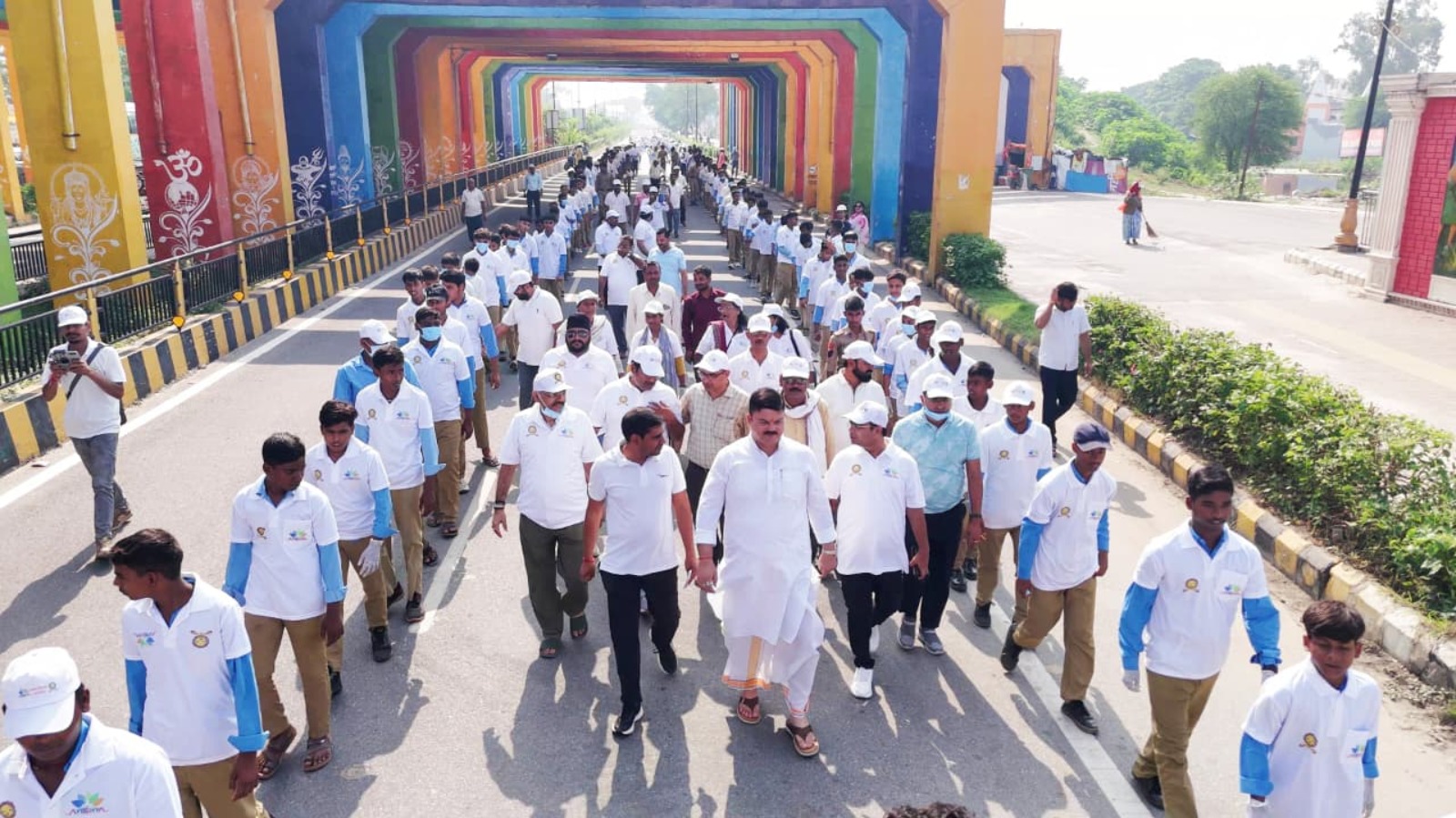 छात्रों ने रैली निकाल जगाई स्वच्छता की अलख, एक माह चलेगा विशेष अभियान