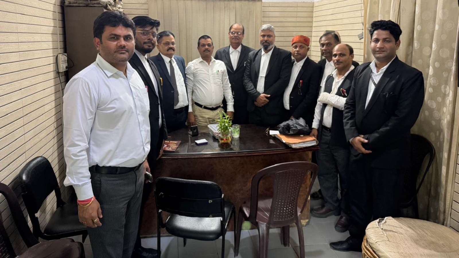 एडवोकेट बार एसोसिएशन के साथ प्रशासनिक न्यायमूर्ति की मीटिंग