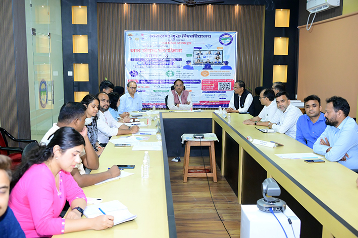 उत्तराखण्ड मुक्त विश्वविद्यालय में ‘जन संवाद कार्यक्रम भाग-3’ का अंतिम चरण आयोजित