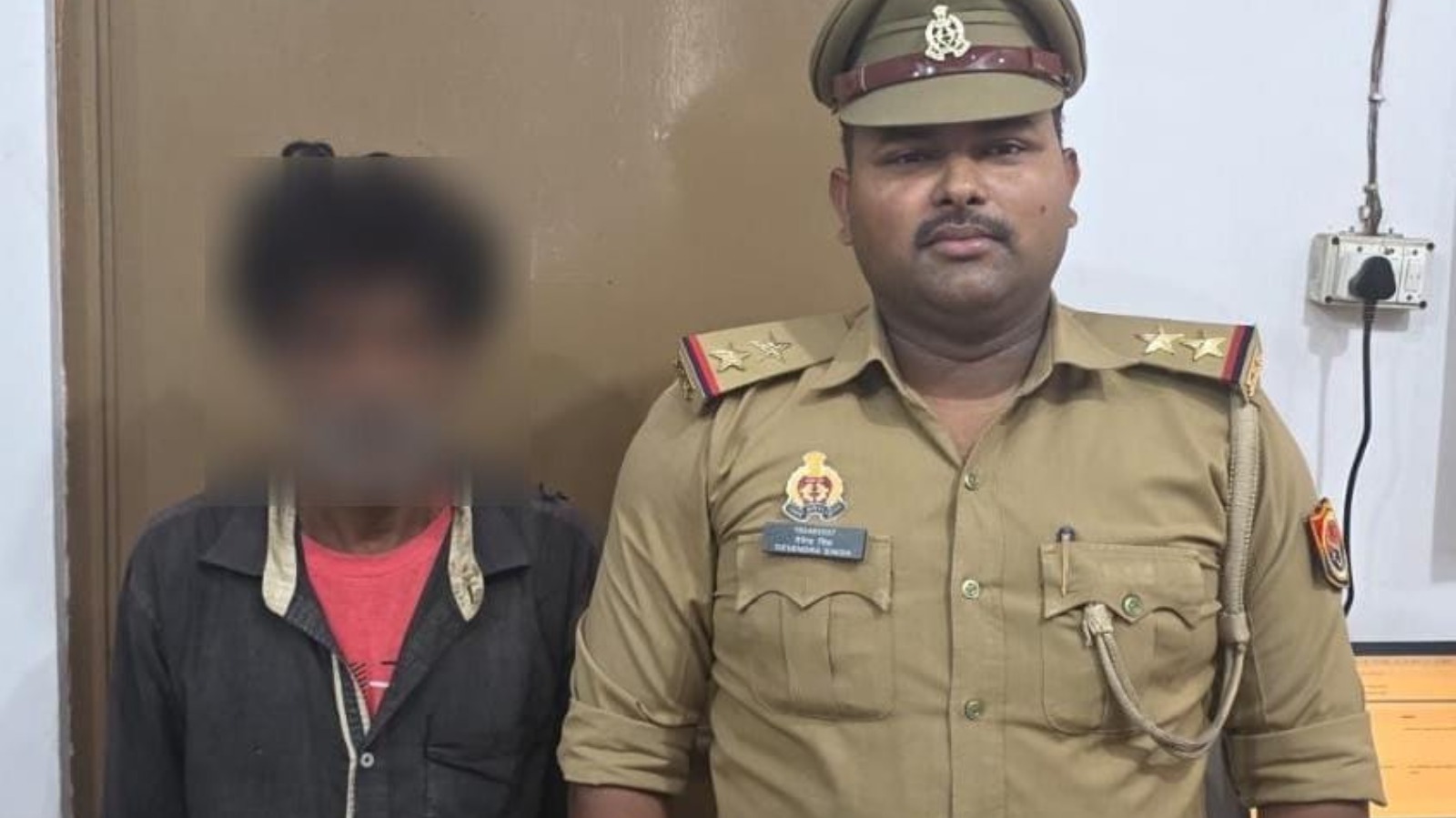 फरार चल रहा इनामी वांछित गिरफ्तार