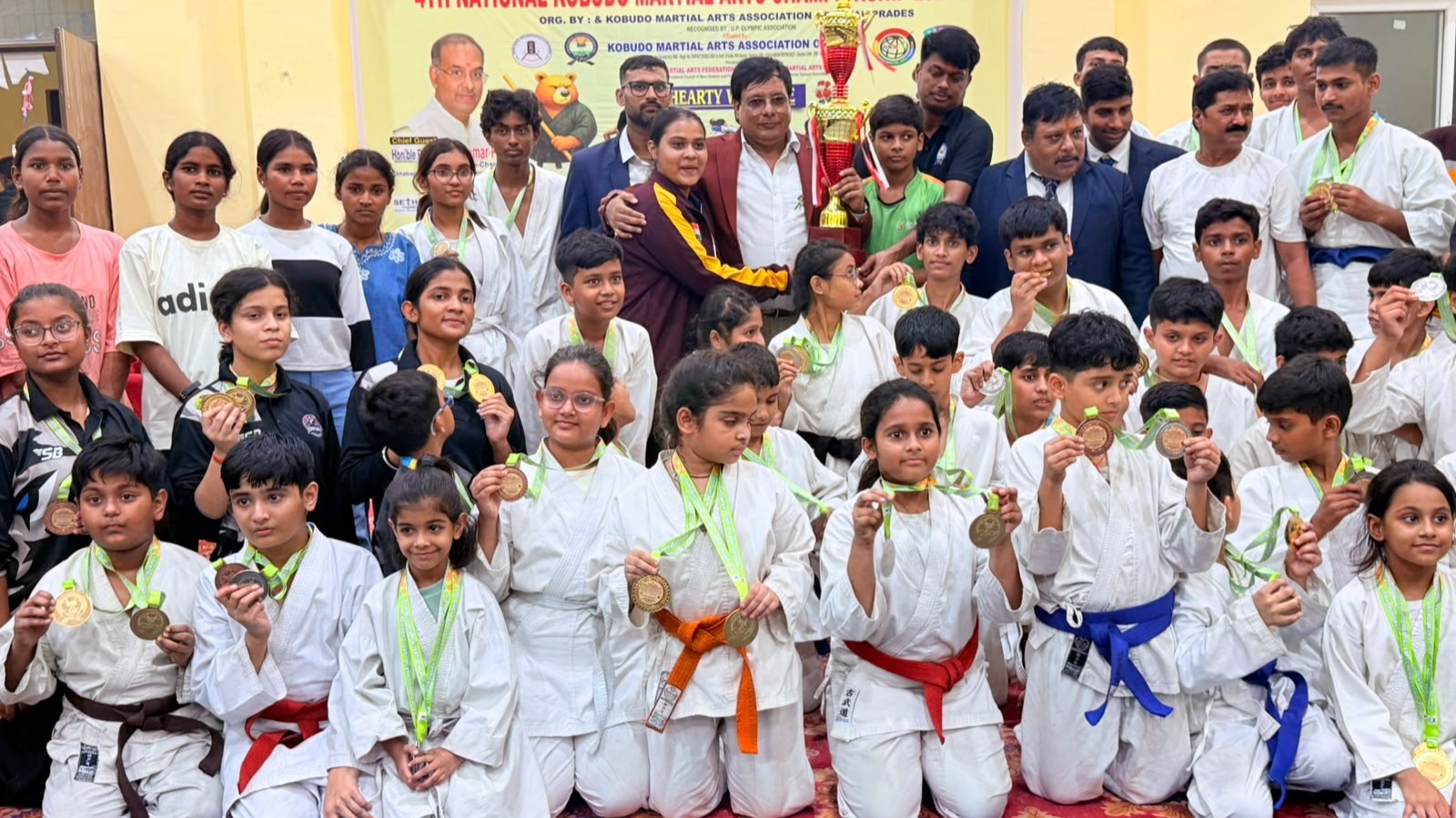 राष्ट्रीय कोबुडो चैंपियनशिप में राजधानी के खिलाड़ियों ने नौ स्वर्ण समेत 14 पदक जीते