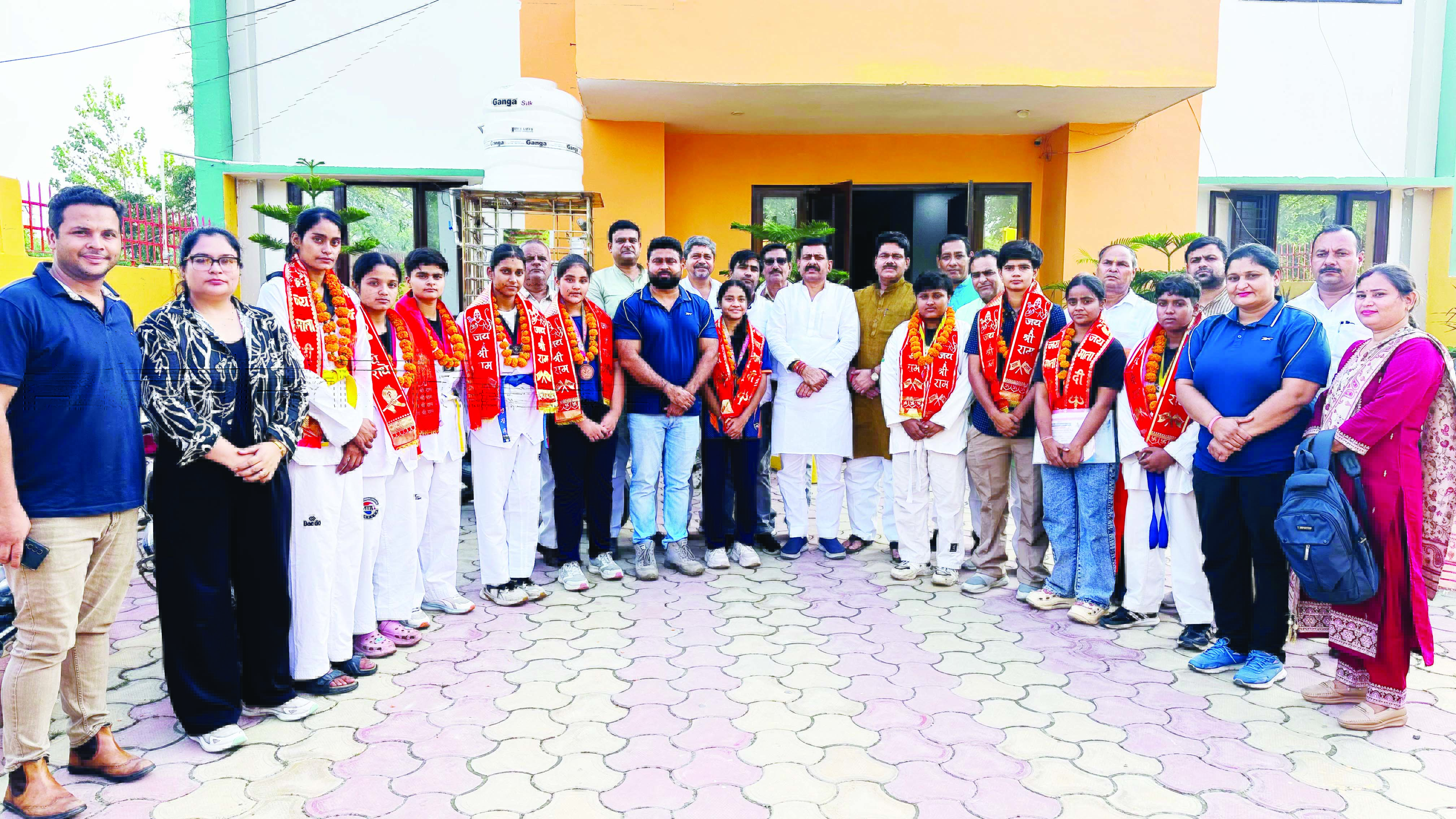शानदार प्रदर्शन से लौटने के बाद सहारनपुर में हुआ भव्य स्वागत