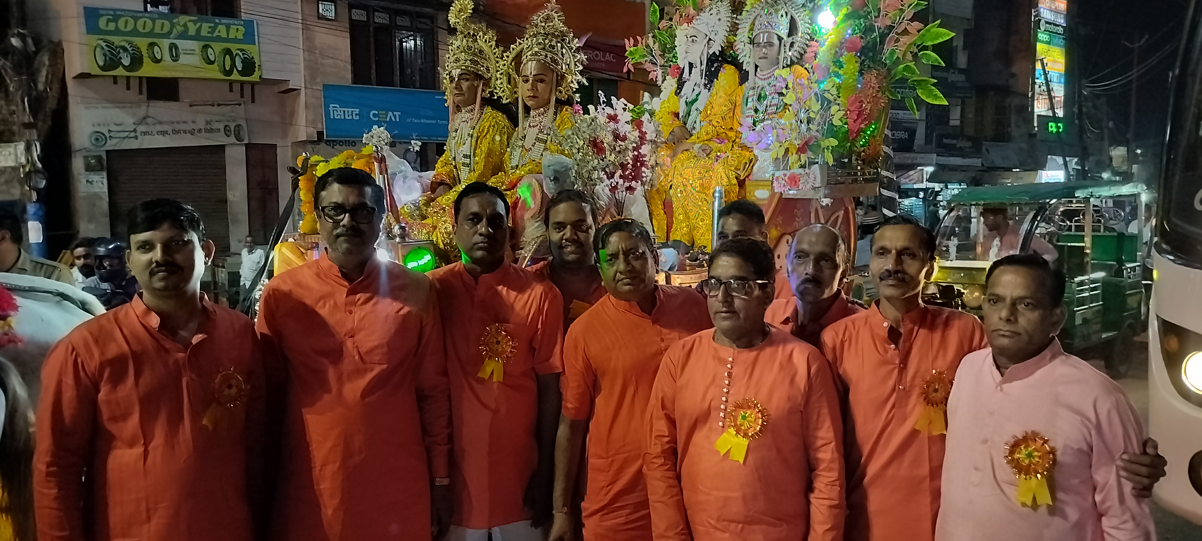 जय श्रीराम के जयघोष से गूंजा खतौली, भव्य राम बारात ने मोहा मन