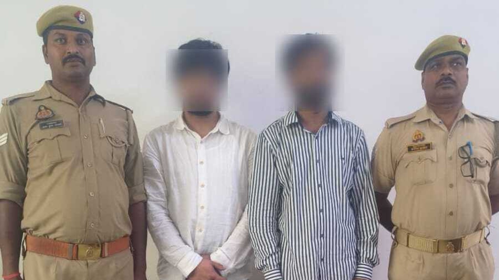 परिवार को जान से मारने की धमकी देने के दो आरोपी गिरफ्तार