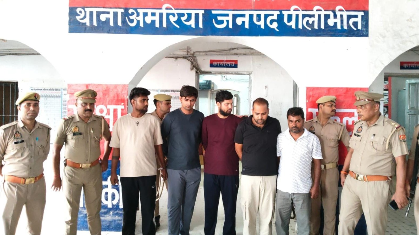अमरिया तिहरे हत्याकांड में पांच और गिरफ्तार, अब तक आठ आरोपी जेल पहुंचे
