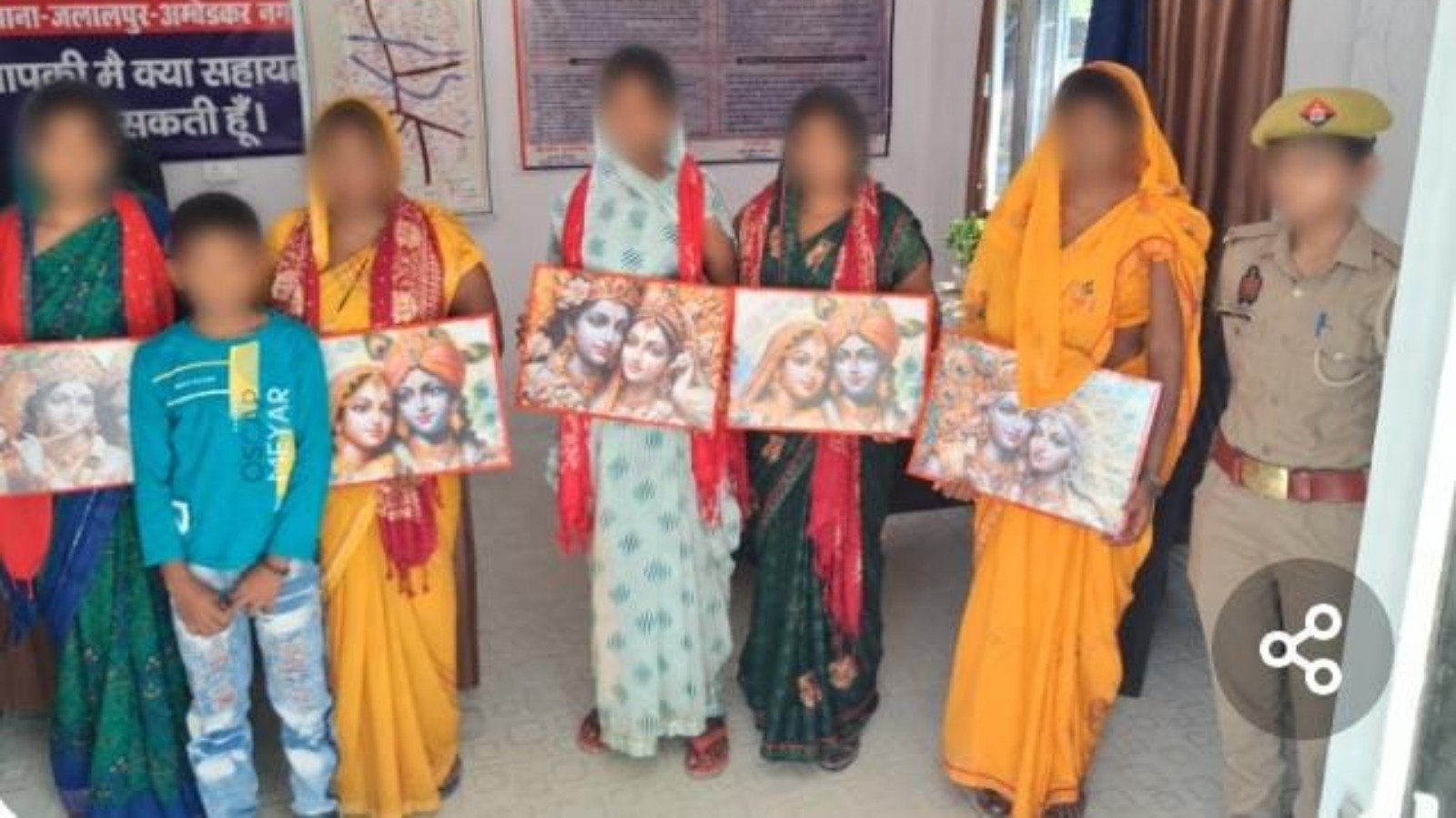 मिशन शक्ति के तहत पति-पत्नी के पुराने विवाद का कराया समाधान