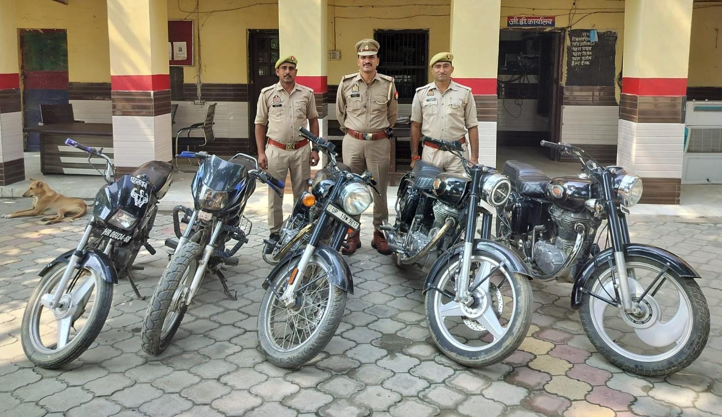 सड़कों पर पटाखे जैसी आवाज निकालना पड़ेगा भारी, कैराना में पांच बाइकों पर कार्रवाई