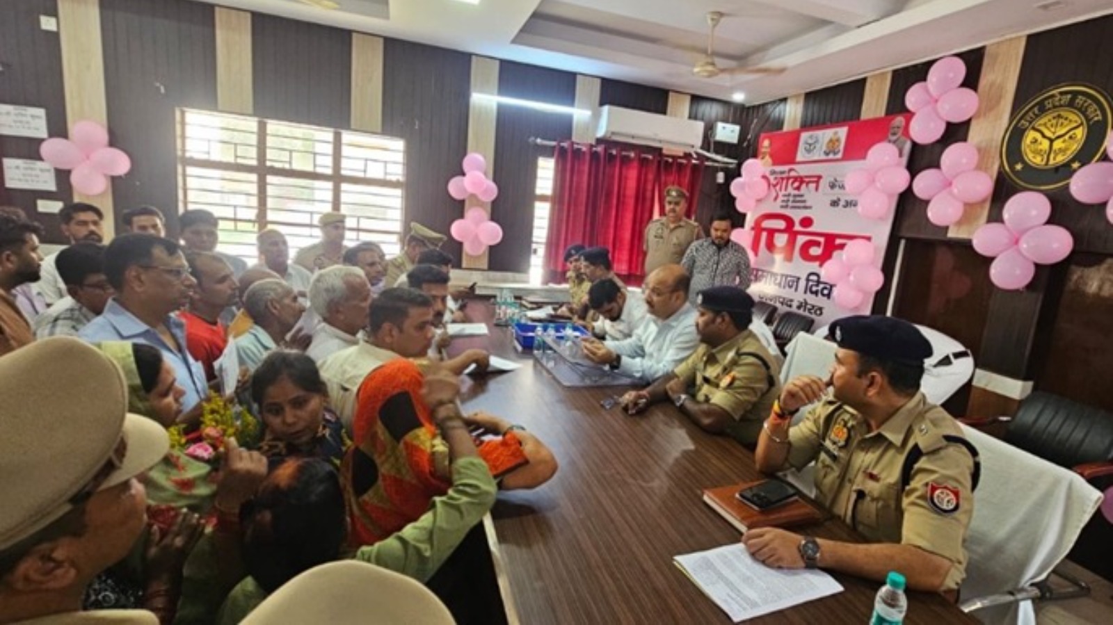 प्रदेश के सभी 75 जिलों में पहली बार आयोजित हुआ पिंक समाधान दिवस