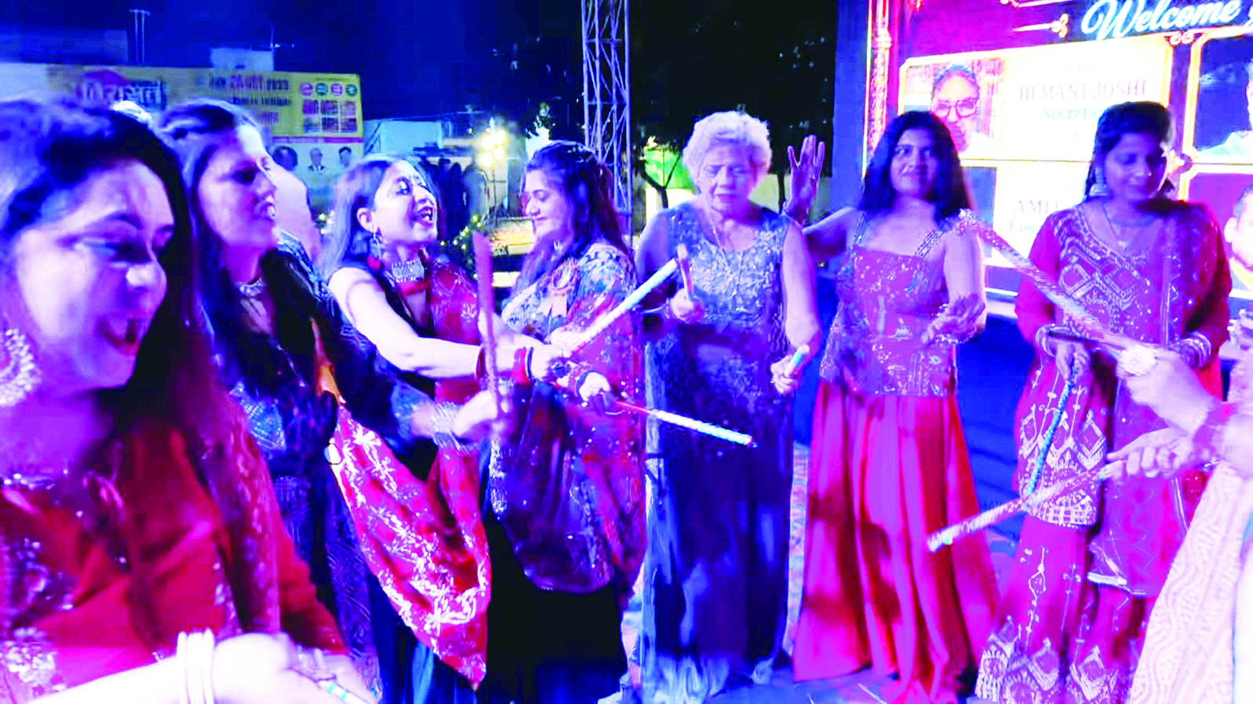 गरबा-ए-सहारनपुर का भव्य आयोजन