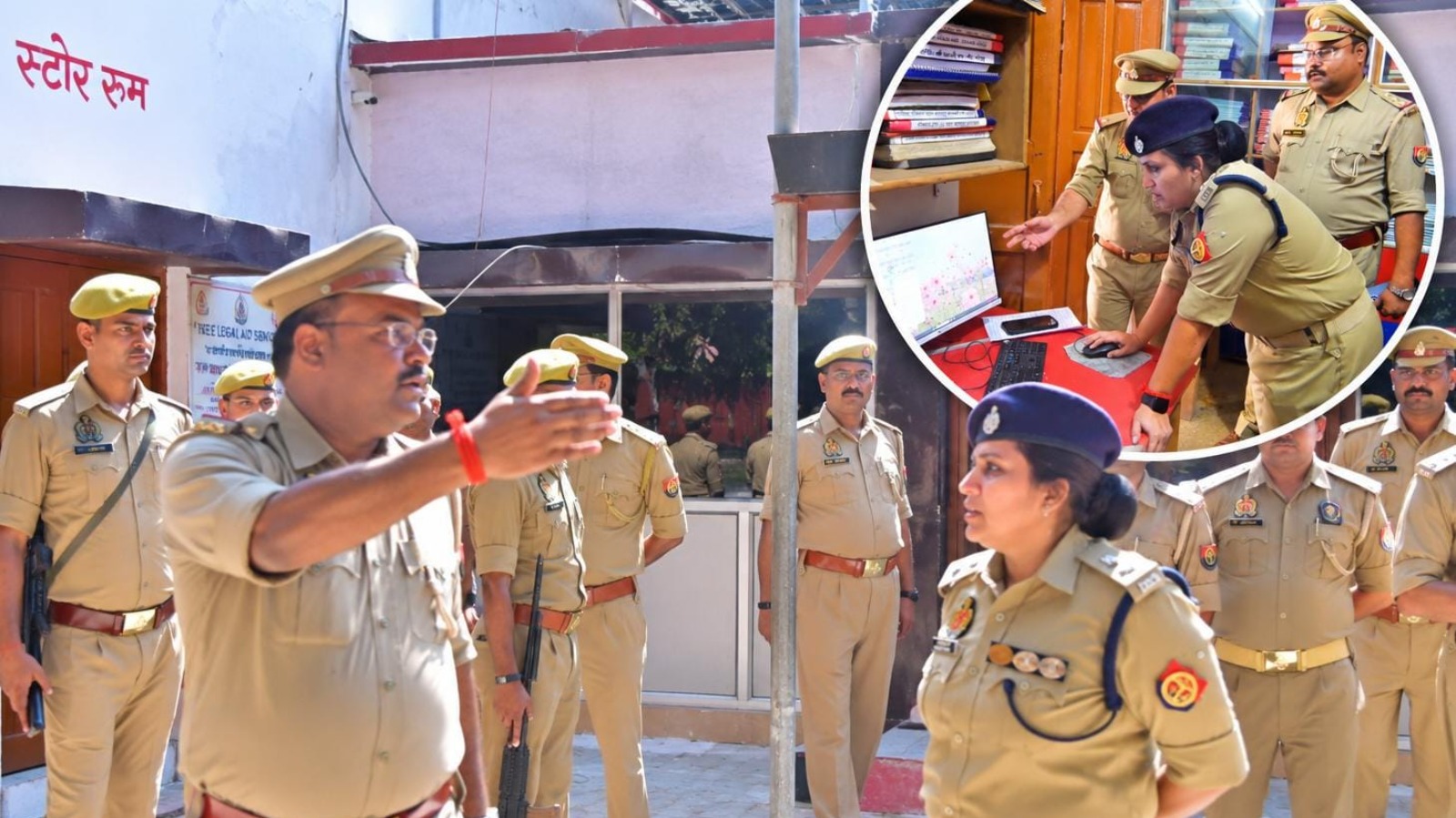 एसपी के औचक निरीक्षण से थाने में व्यवस्थाओं का लिया जायजा, रात्रि गश्त बढ़ाने के निर्देश