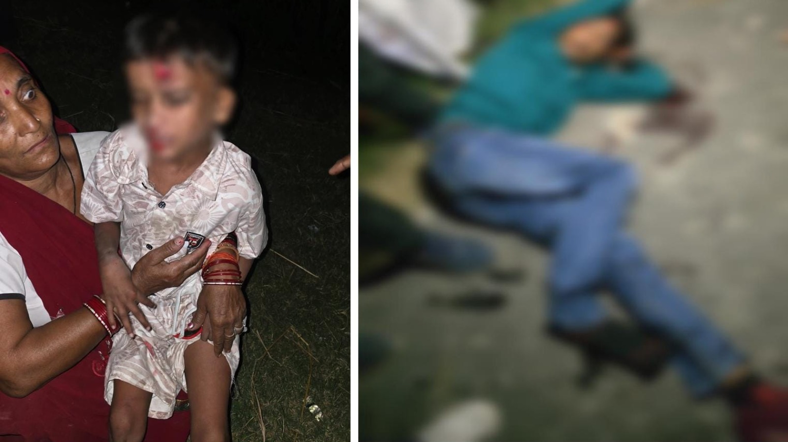 लखाही पेट्रोल पंप के पास तेज रफ्तार पिकअप ने मारी टक्कर, बाइक सवार गंभीर घायल - चालक फरार