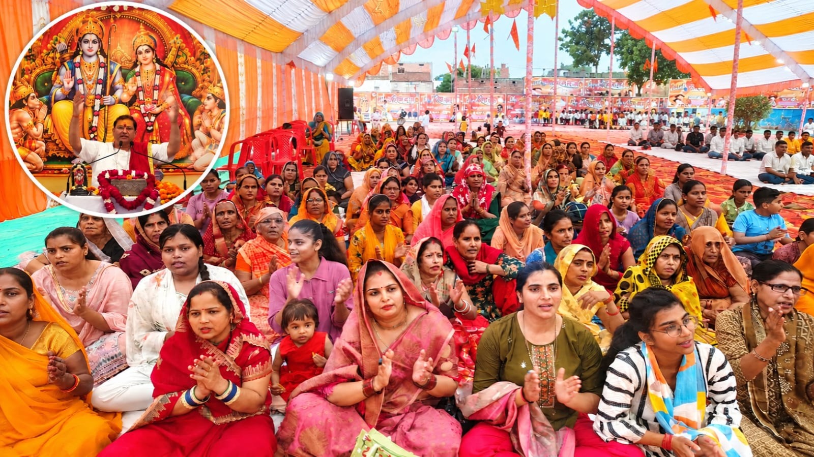 श्रीराम की बाल लीलाओं और अहिल्या उद्धार का किया मार्मिक वर्णन