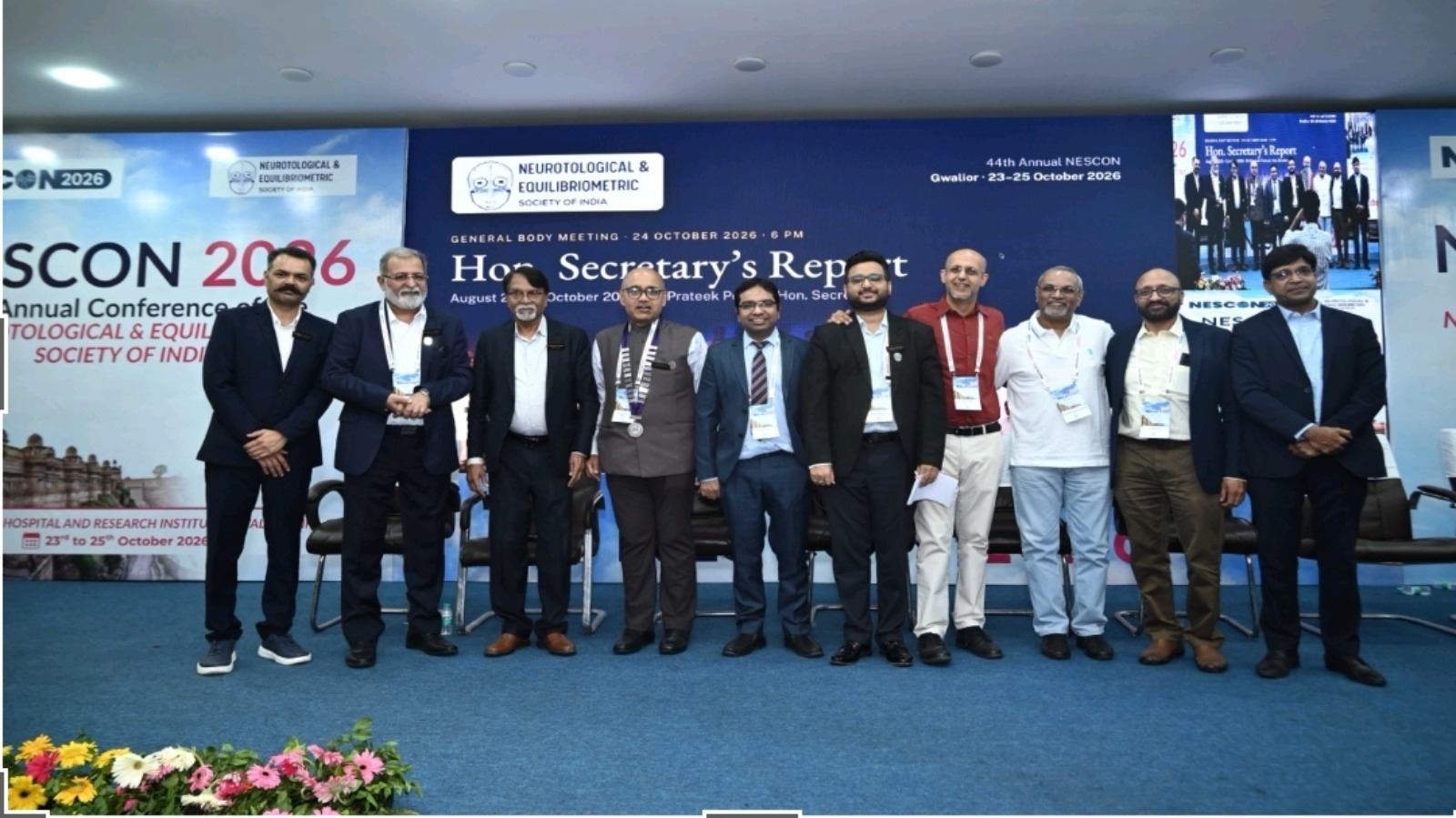 डॉ. अमित केशरी न्यूरो-ओटोलॉजिकल एंड इक्विलिब्रियोमेट्रिक सोसाइटी ऑफ इंडिया के चुने गए अध्यक्ष