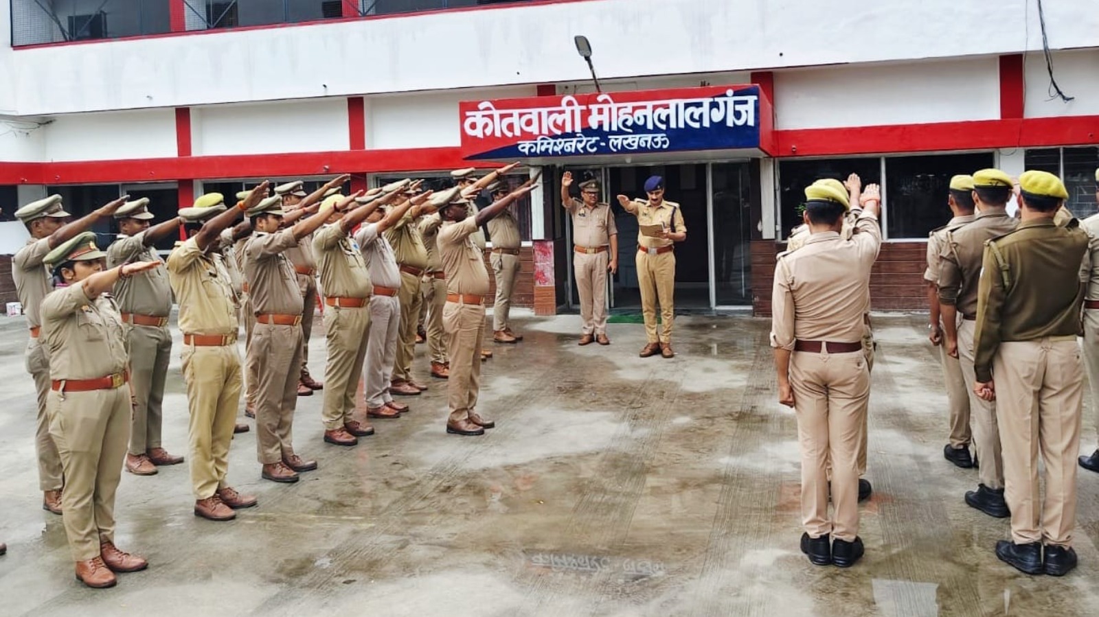 राष्ट्रीय एकता दिवस पर पुलिसकर्मियों ने ली सुरक्षा की शपथ
