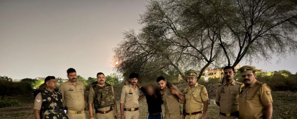 छेड़खानी व हत्या के प्रयास का आरोपी पुलिस मुठभेड़ में घायल, फायरिंग के बाद गिरफ्तार