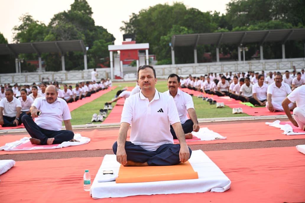योग दिवस पर सहज योग कार्यक्रम का आयोजन