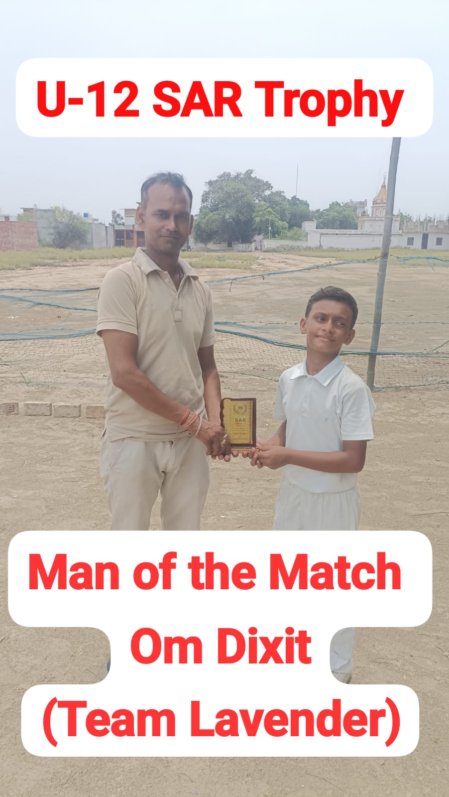 ओम दीक्षित के ऑलराउंड परफॉर्मेंस से टीम लैवेंडर ने टीम ग्रे को 5 विकेट से हराया