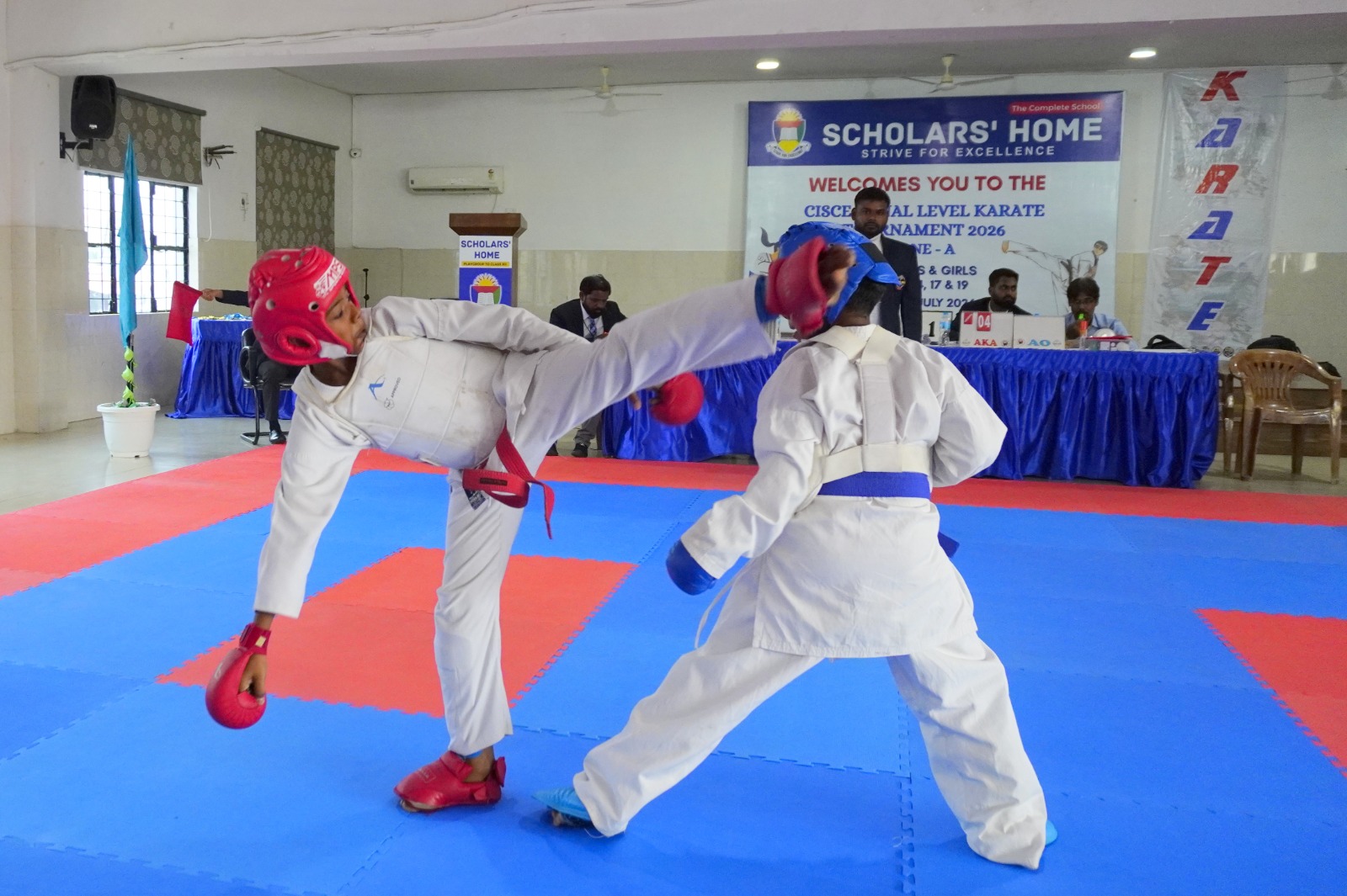 सीआईएससीई जोनल कराटे प्रतियोगिता में खिलाड़ियों ने दिखाया दम