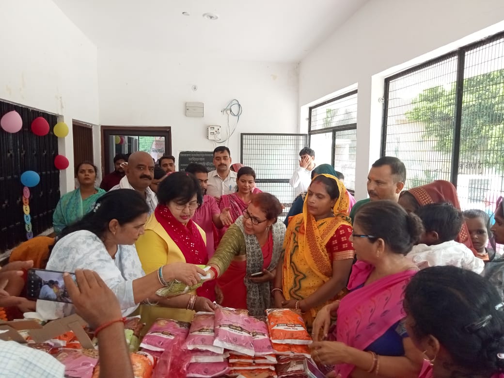 राज्य मंत्री ने नई रेसिपी आधारित पुष्टाहार का किया विमोचन