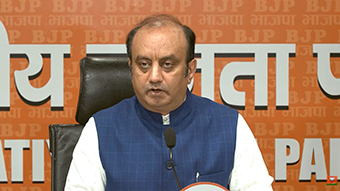 दिमागी नक्सल पर सुधांशु त्रिवेदी का कांग्रेस पर हमला