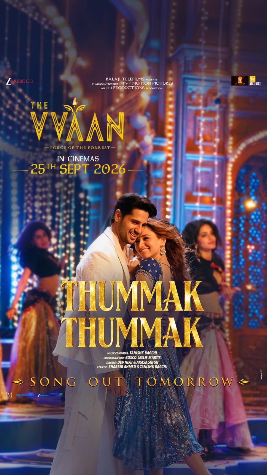 The Vvaan के ‘Thummak Thummak’ गाने का टीजर OUT, Sidharth Malhotra और Tamannaah Bhatia लगाएंगे डांस फ्लोर पर आग