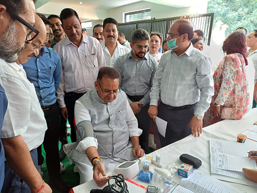 पुरकुल गांव से सेवा संकल्प अभियान का आगाज, 200 से अधिक लोगों ने उठाया योजनाओं का लाभ