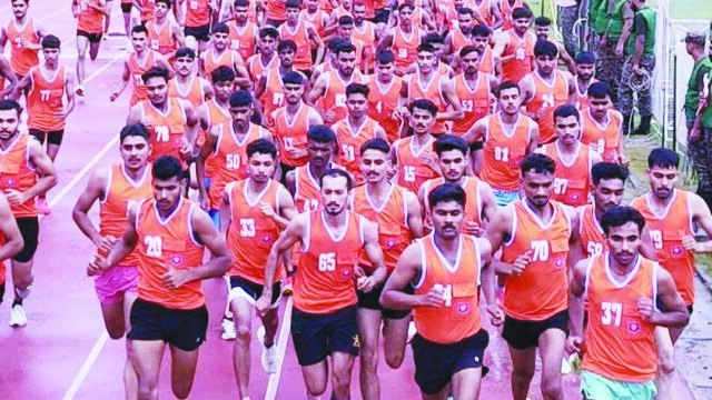 सेना भर्ती में बिजनौर के युवाओं ने दिखाया दमखम