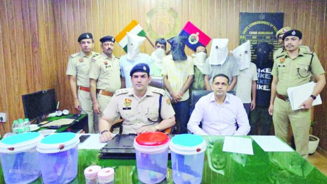 विदेश में बैठे गैंगस्टर्स के नेटवर्क में शामिल हवाला कारोबारी समेत सात काबू
