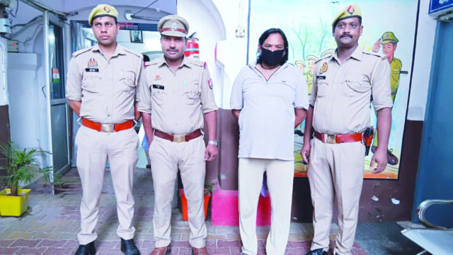 एसएसपी के निर्देश पर दुष्कर्म का वांछित आरोपी गिरफ्तार