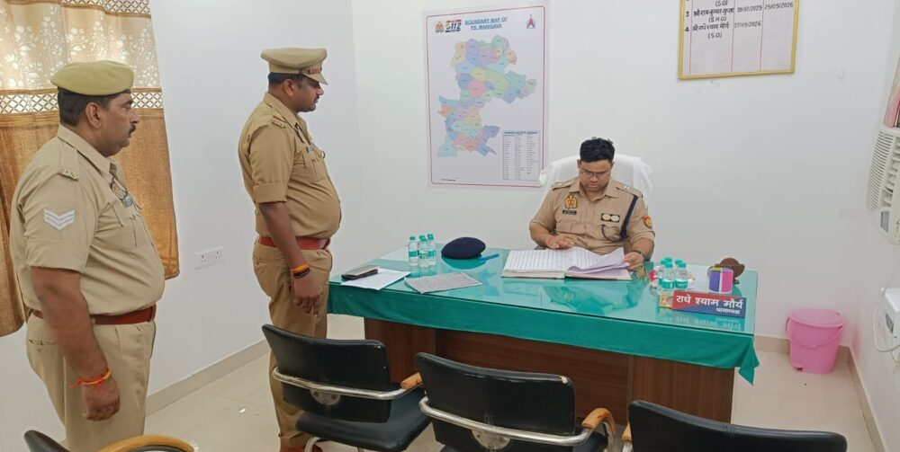 डीसीपी ने थानों का किया औचक निरीक्षण,पुराने मामलों, फ़रार आरोपियों तक ली ख़बर 