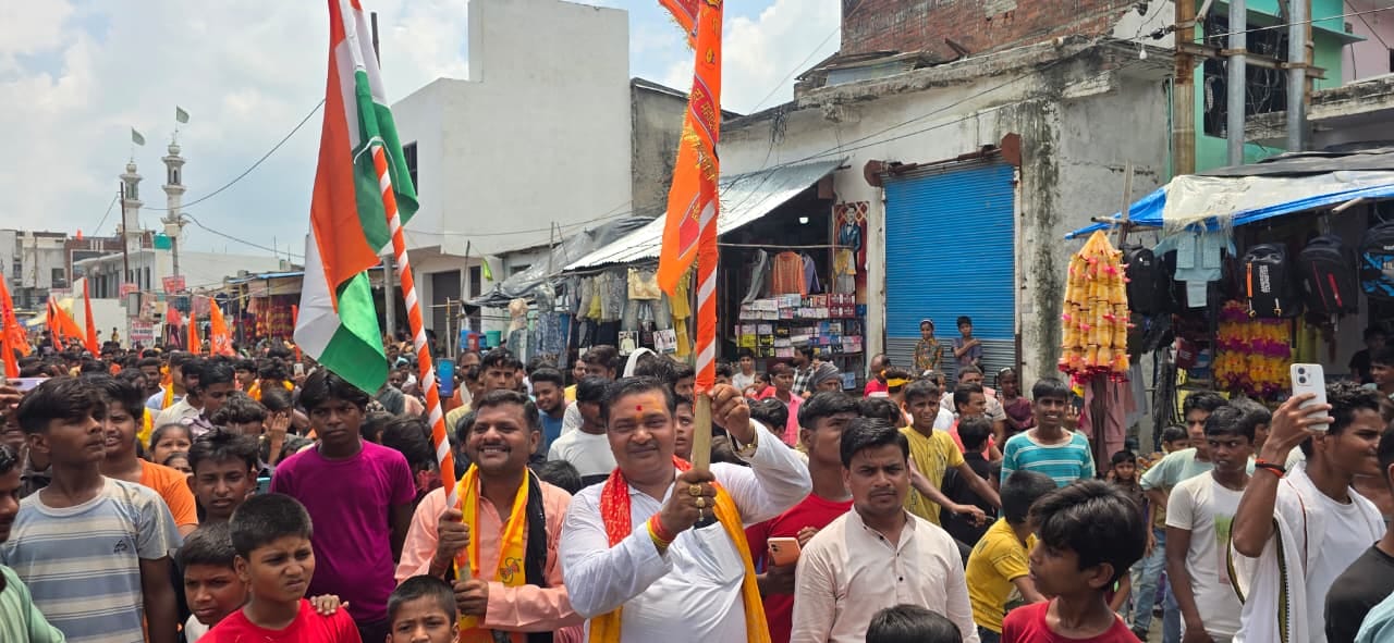 चेयरमैन ने पटका पहनाकर कांवड़ियों को किया रवाना, हर-हर महादेव के जयकारों से गूंजा बरखेड़ापायनियर संवाददाता