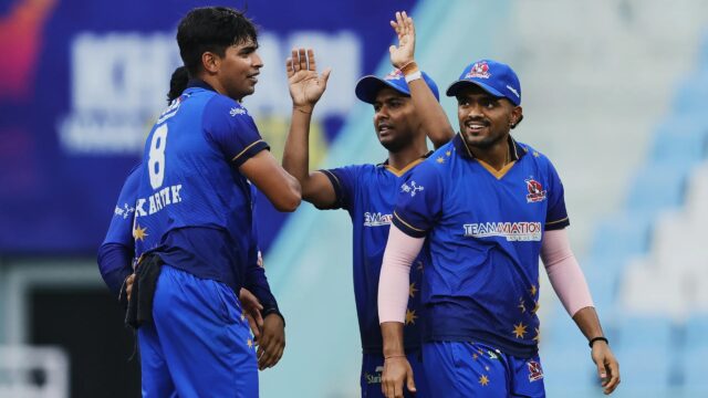 कार्तिक त्यागी के कहर से मेरठ मावेरिक्स की लगातार चौथी जीत, अंकतालिका में शीर्ष पर