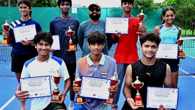 बालिका एकल में आशी शमशेरी चैंपियन, रोहिन राज-सात्विक गुप्ता युगल विजेता