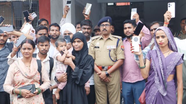 जीआरपी पुलिस की बड़ी पहल, 301 खोए मोबाइल बरामद