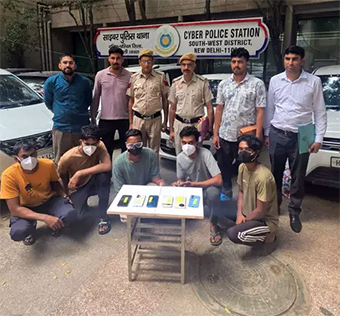 दिल्ली पुलिस ने 15.71 करोड़ रुपए के साइबर घोटाले का किया भंडाफोड़