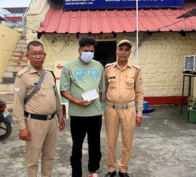 121.95 ग्राम स्मैक के साथ तस्कर गिरफ्तार