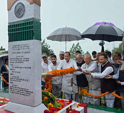 सालम क्रांति दिवस पर शहीद नर सिंह और टीका सिंह को श्रद्धांजलि