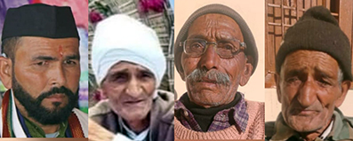 शताब्दियों से देवीधुरा की बगवाल को पीढ़ी दर पीढ़ी आगे बढ़ाते आ रहे हैं, खामों के प्रमुख