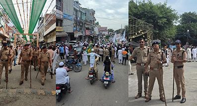 बारावफात को लेकर नैनीताल पुलिस अलर्ट, मस्जिदों के आसपास कड़ा सुरक्षा पहरा