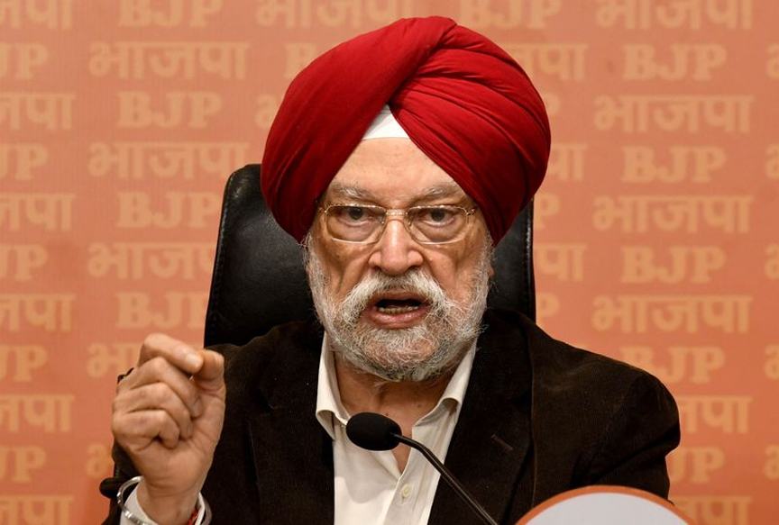 होर्मुज बाधित होने के बावजूद भारत में नहीं हुई ईंधन की किल्लत : हरदीप पुरी
